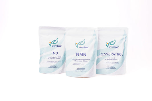 🧬 Voor de gevorderde biohacker: ontdek de Longevity+++ Bundel van Vivetus®
