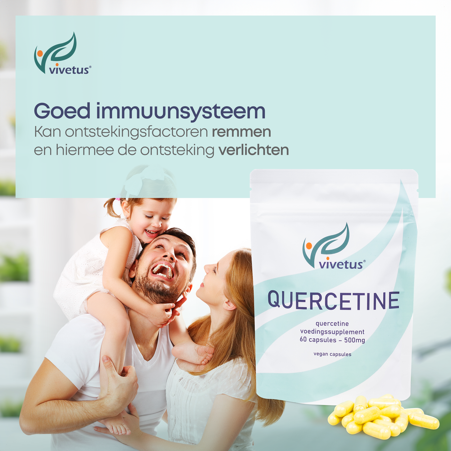 Vivetus® Quercetine - 60 capsules - 500mg