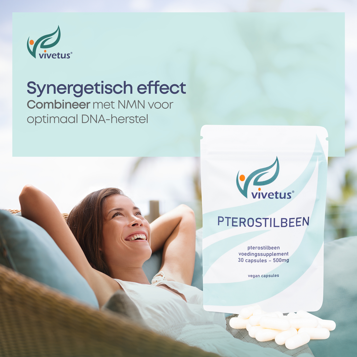 Vivetus® Ptérostilbène - 30 gélules - 500mg