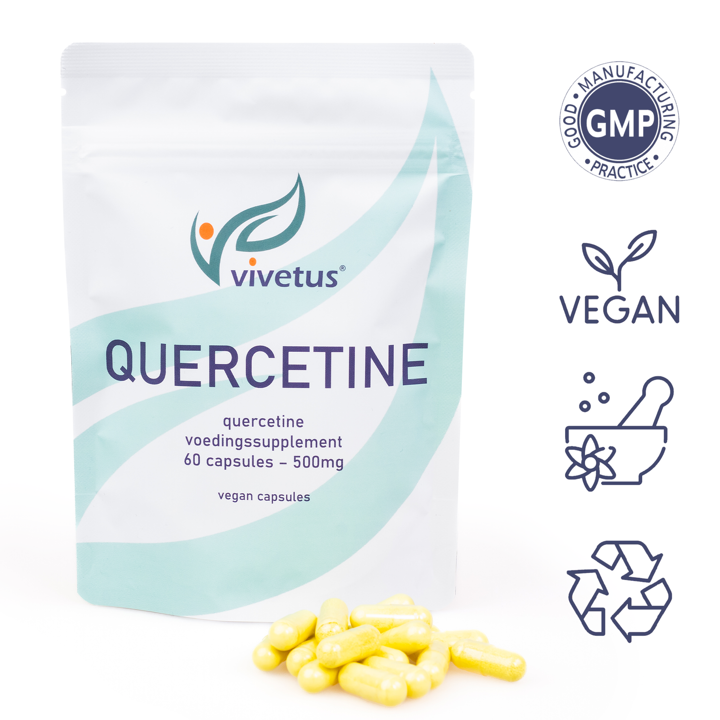 Vivetus® Quercetine - 60 capsules - 500mg