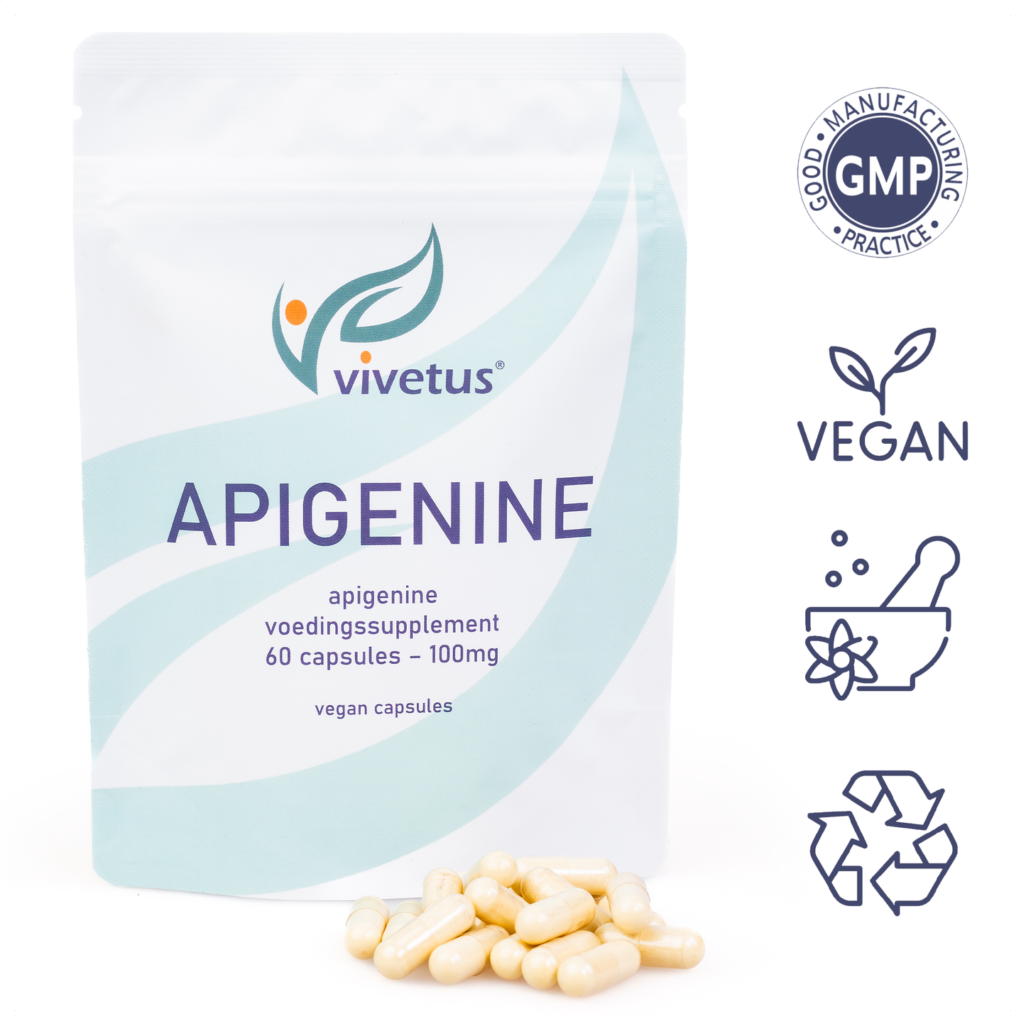 Vivetus® Apigenin - 60 capsules - 100mg